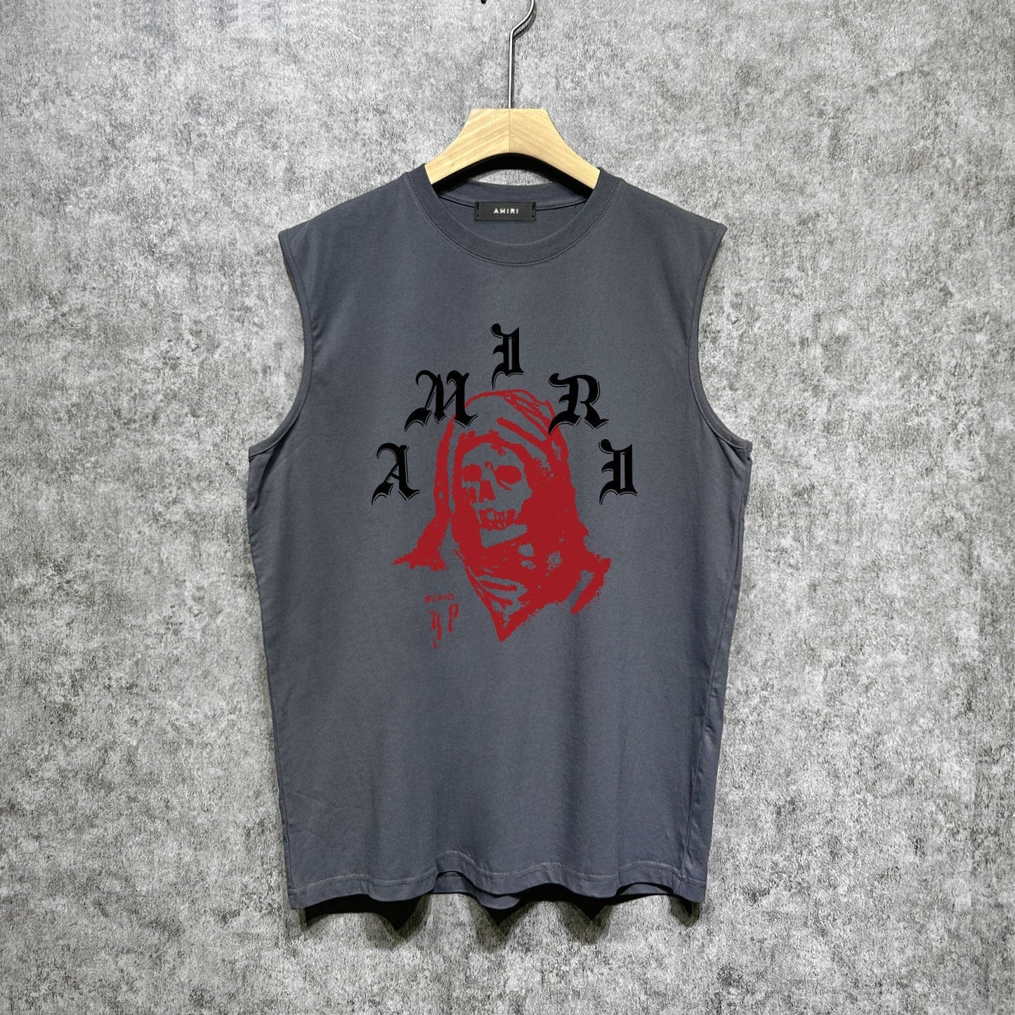 Amiri tank top bandana skull print
