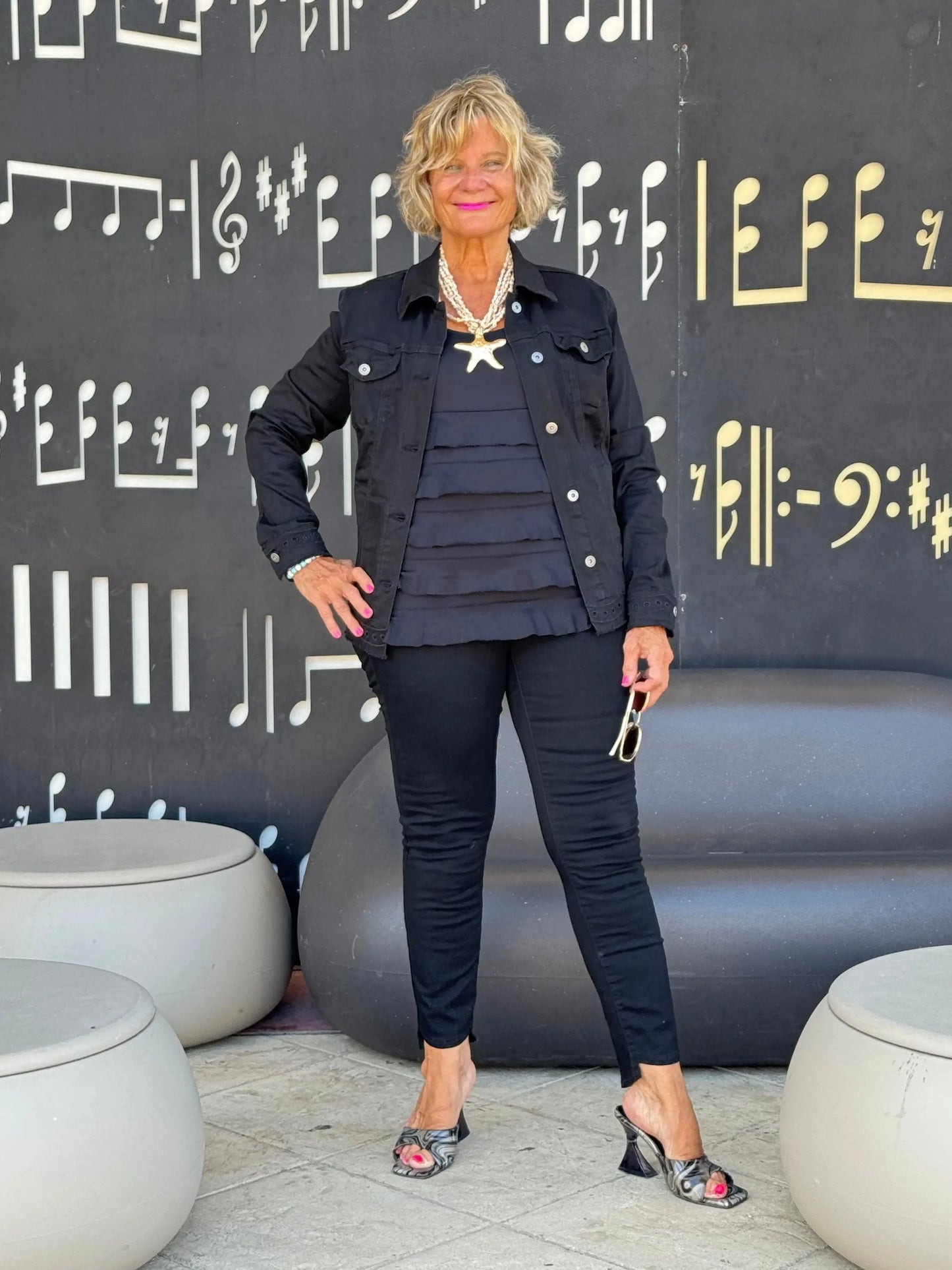 Ethyl Eyelet Elegance Jacket - Eastlake