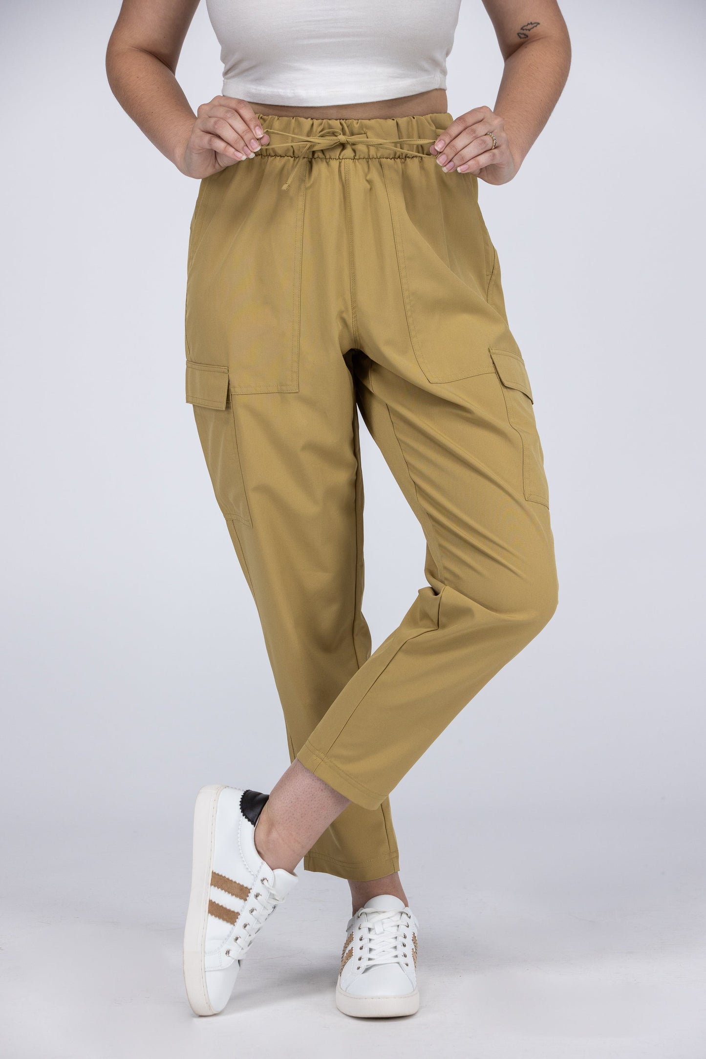 Carry My Cargo Women's High Waisted Baggy Pants