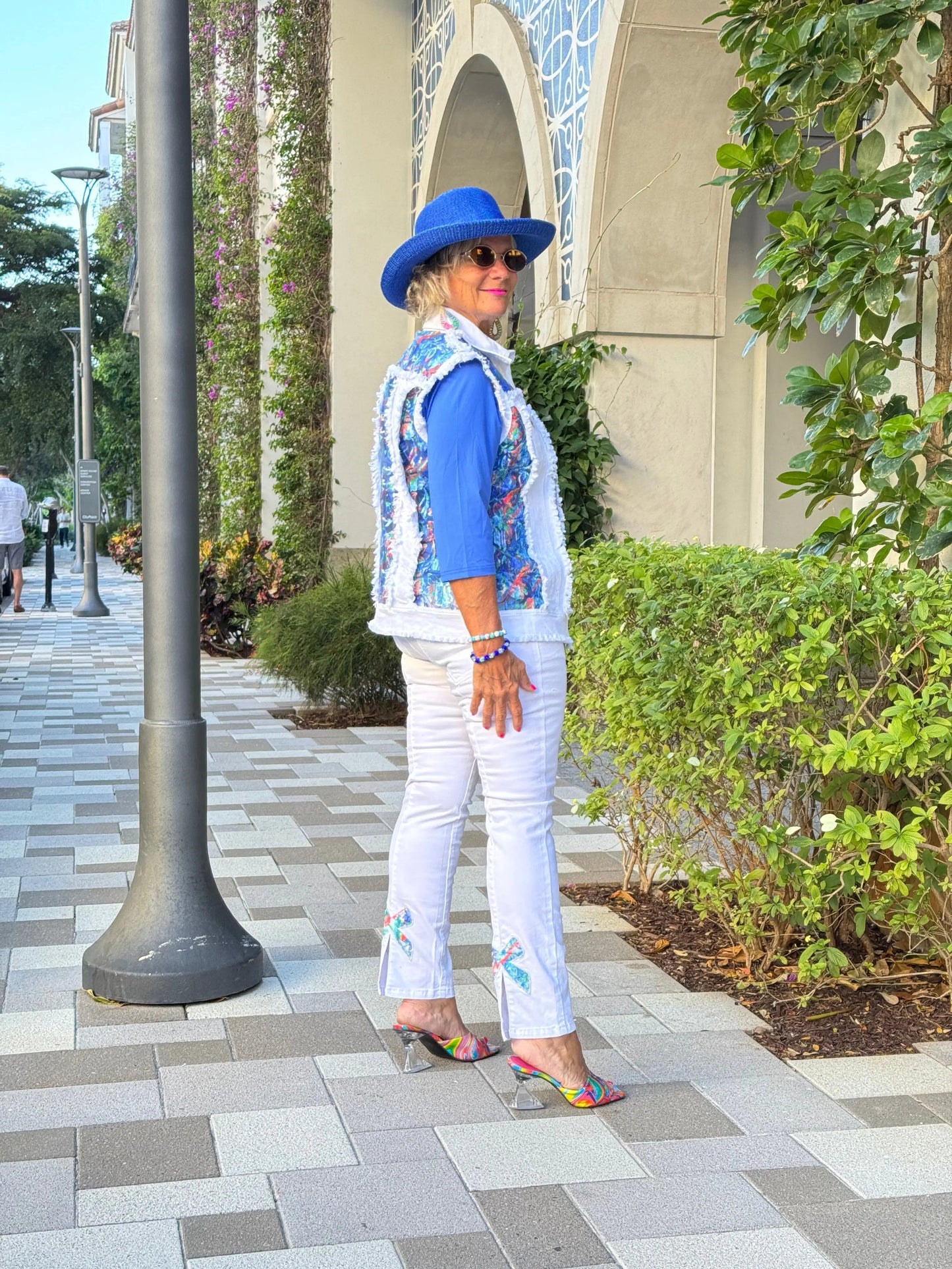 ETHYL RIBBON BOW LONG PANT