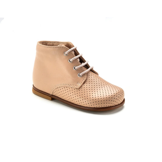 23726 - Taupe Leather Summer High Top for Toddlers