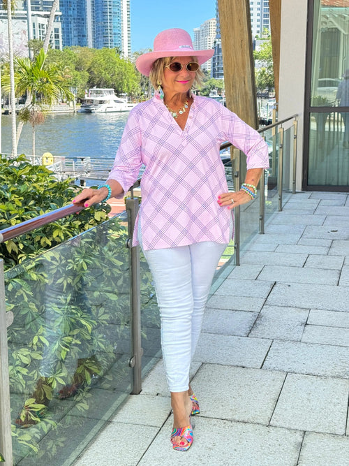 LULU B PINK CHIC TUNIC
