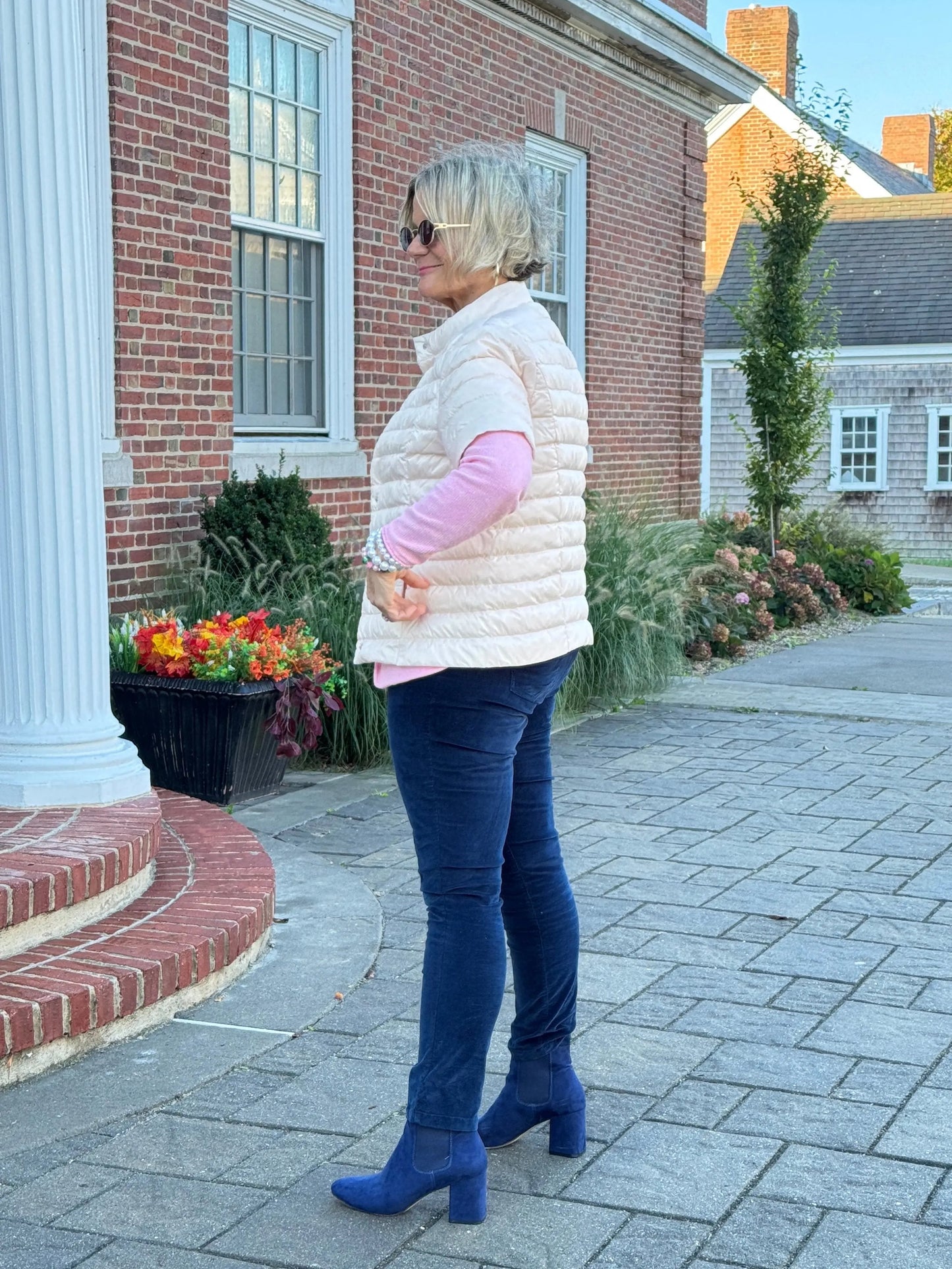 LULU-B PINK SHORT SLEEVE PUFFER