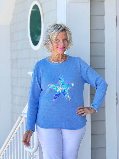 BEACH CLUB PERRI STARFISH SWEATER