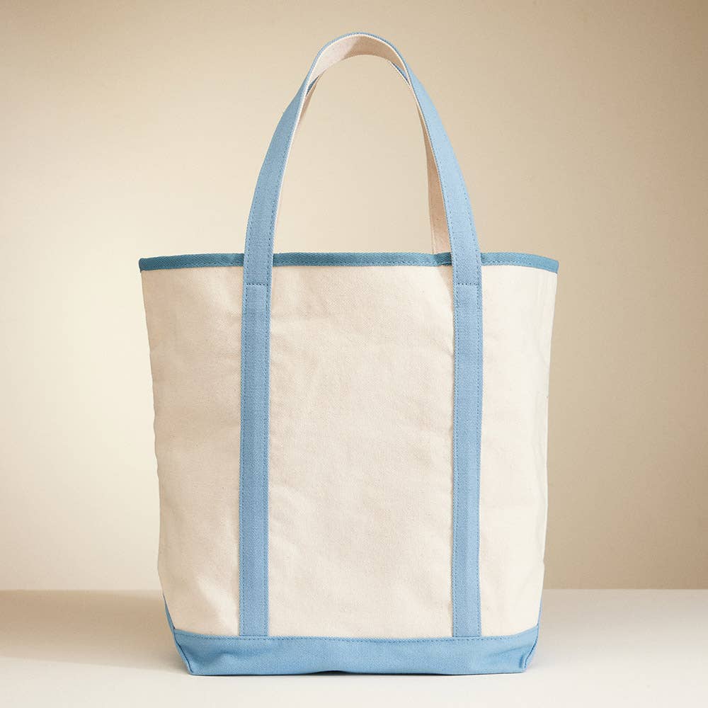 Anchor Wheel Printed Tote Bag