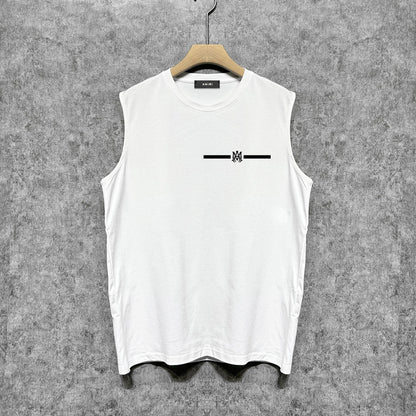 Amiri tank top spider letter printing