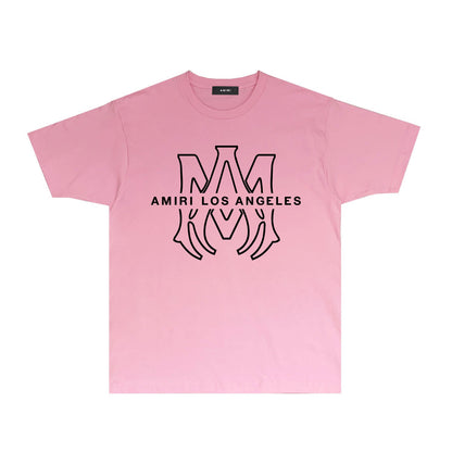 Amiri T Shirts Printed Trendy Pure Cotton