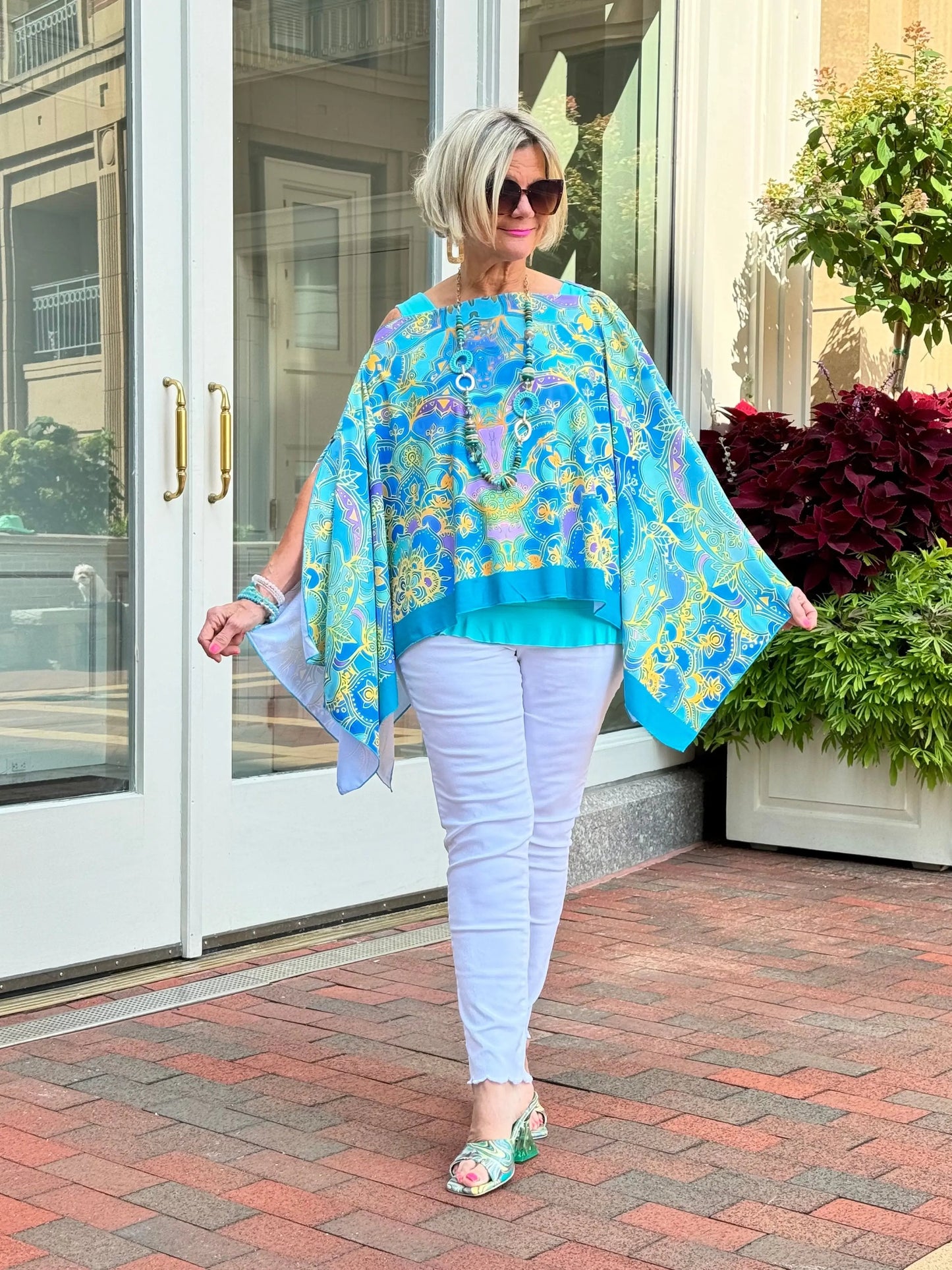 AQUA MARINE SEVEN WAY SCARF