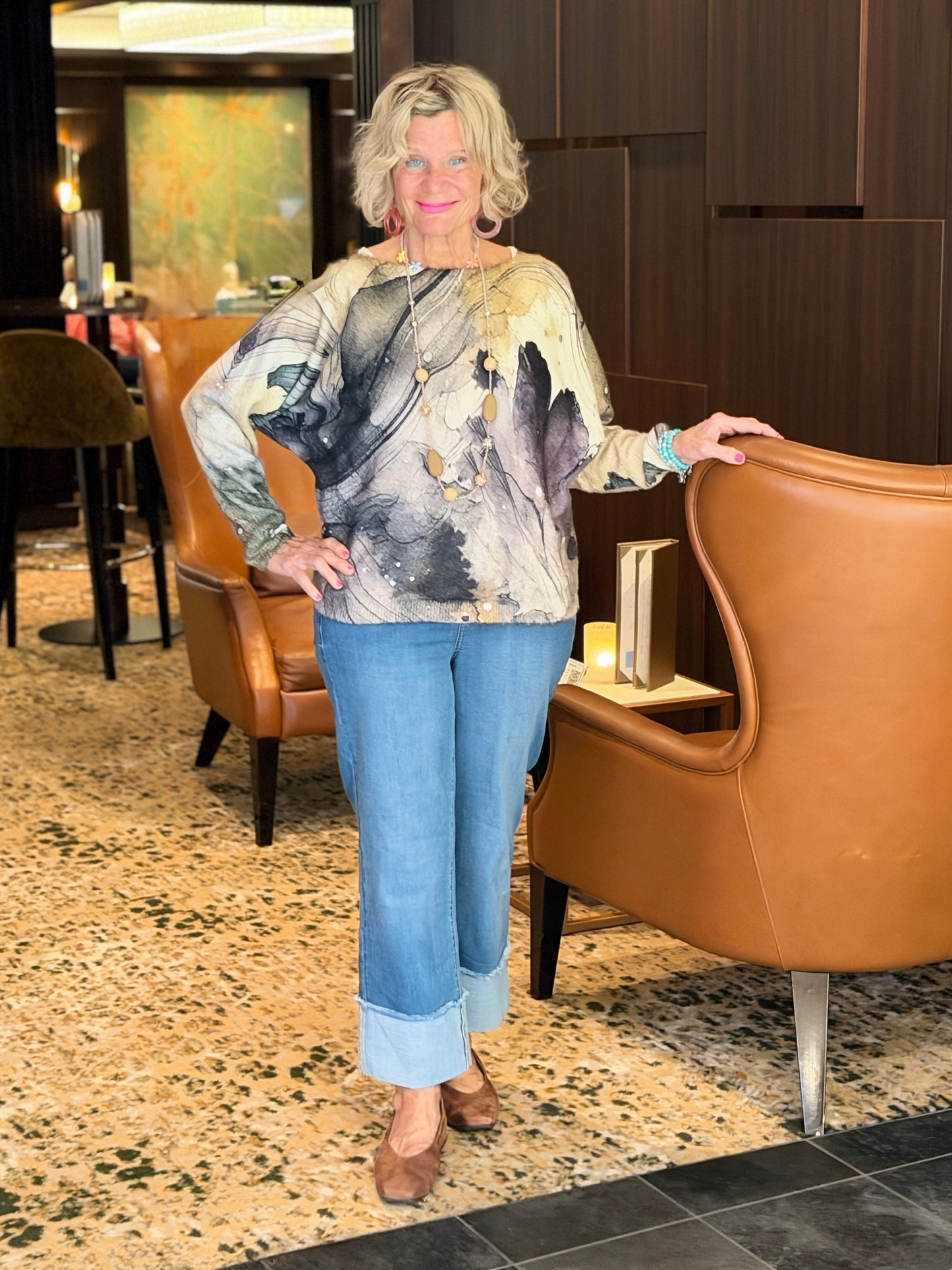 Ethyl Relax Dolman Sweater - Bind