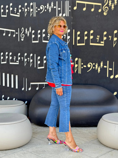 Ethyl Eyelet Elegance Jacket - Edison