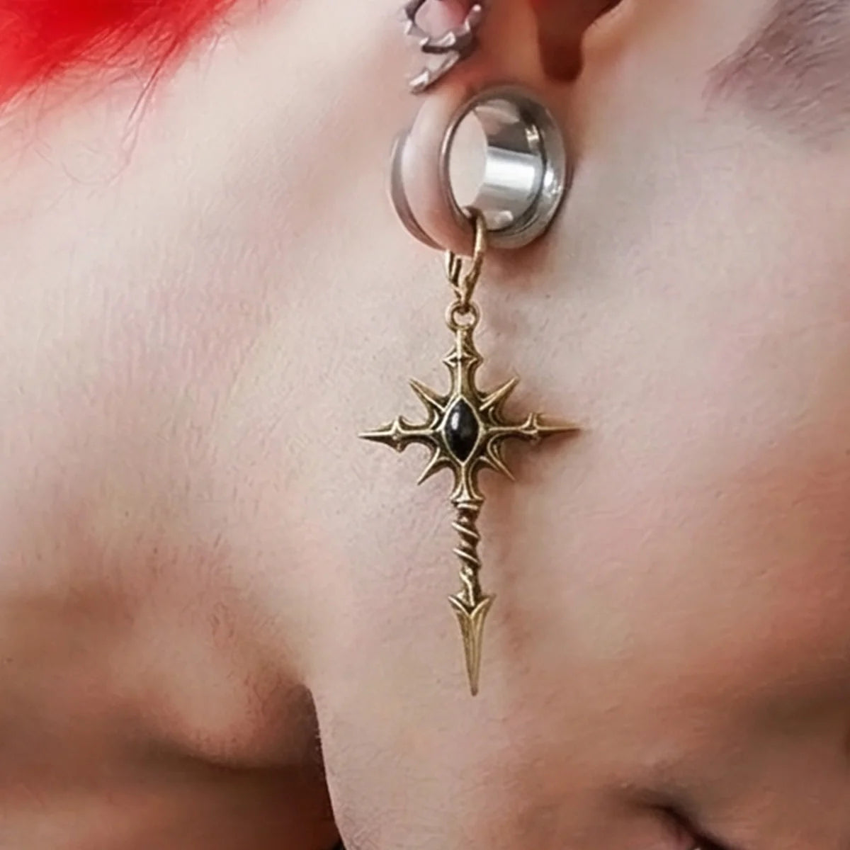 LONGINUS BLOOD RELIC EARRINGS
