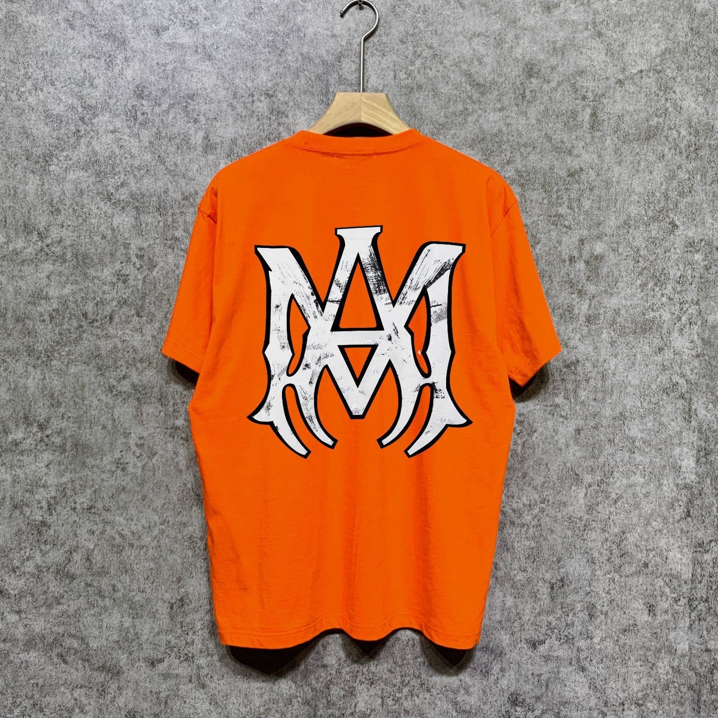 Amiri t shirts spider printing short sleeve