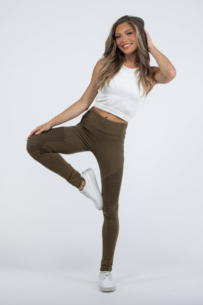 Kick Start The Day Women's High Waist Leggings