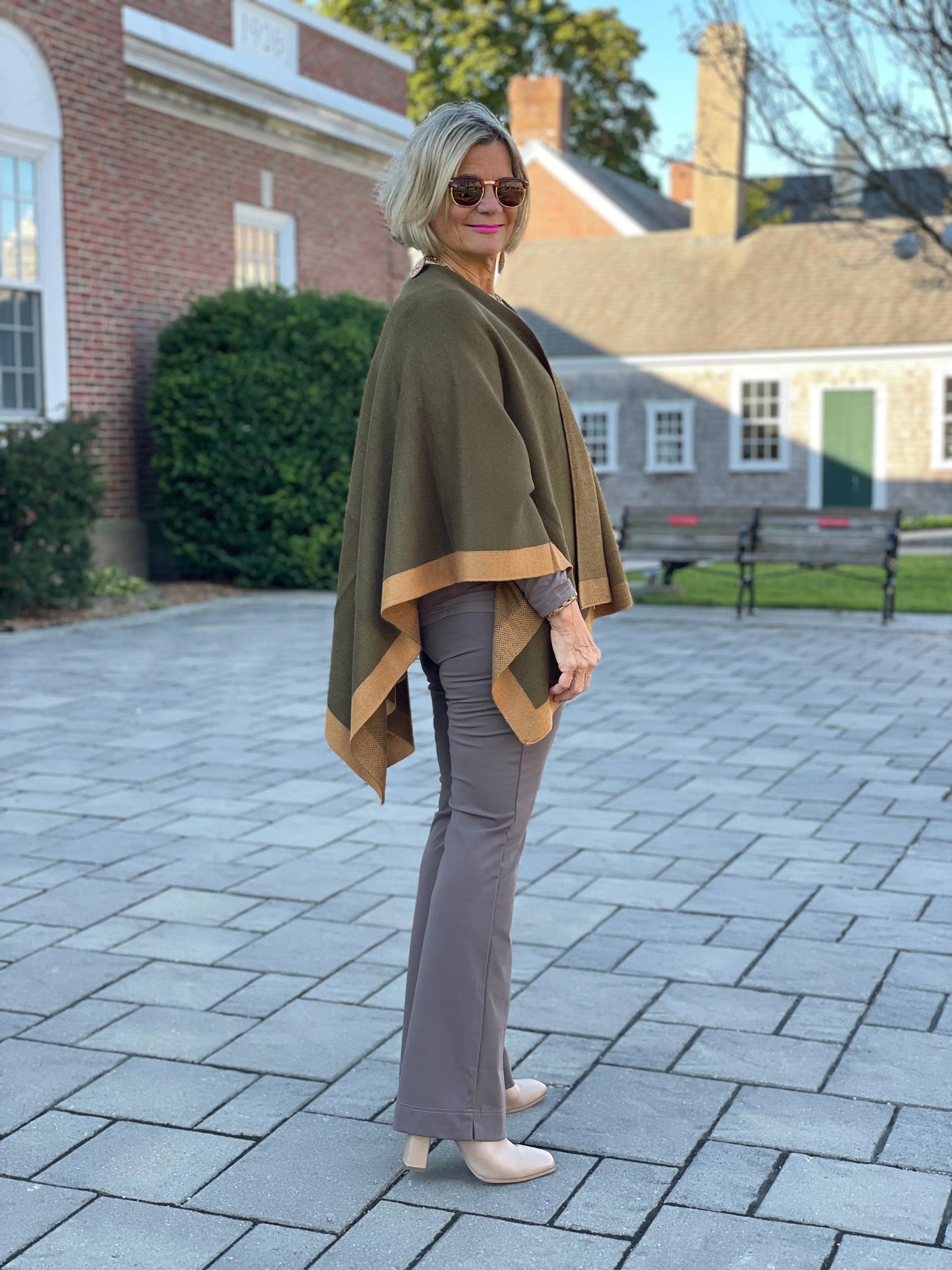 AUTUMN COLORS 2 WAY WRAP