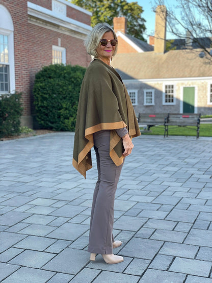 AUTUMN COLORS 2 WAY WRAP