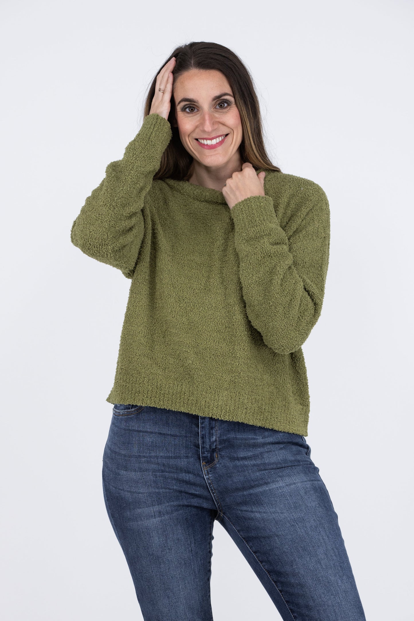 Fab Women's Ribbed Cuffs Sweater