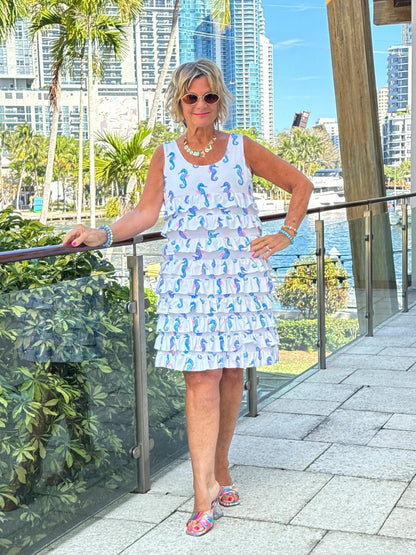 LULU B SHORELINE CHARM CHA CHA DRESS