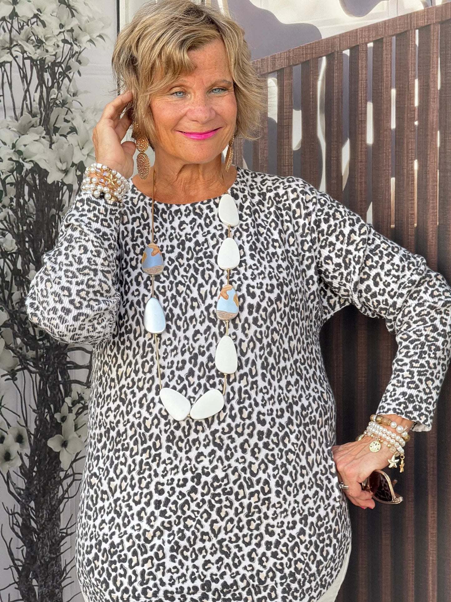 LULU-B CHEETAH 2 POCKET SCOOP