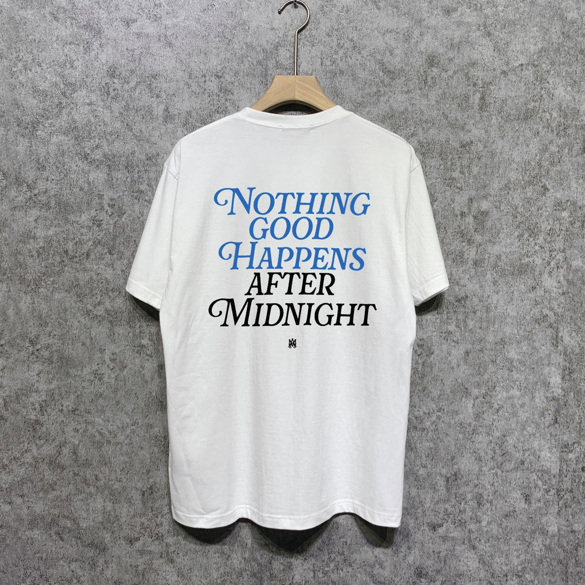 Amiri t shirts earth letter printing short sleeve