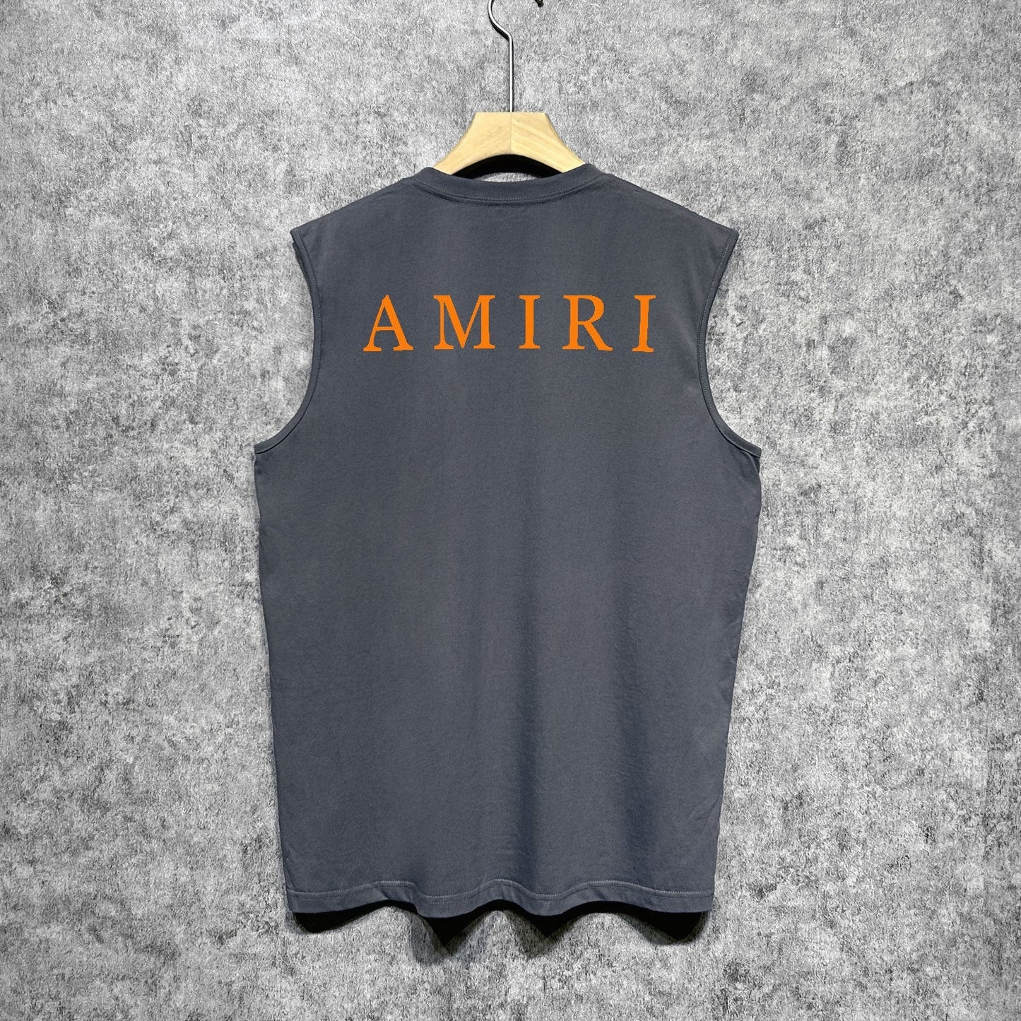 Amiri tank top spider letter printing