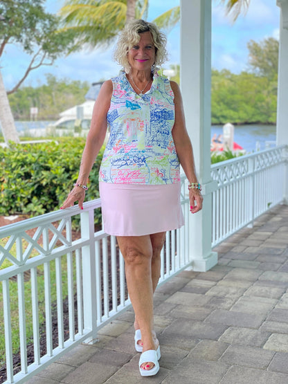 FROSTED PINK SKORT