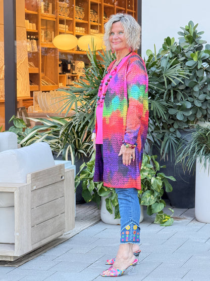 Ethyl Artwork Cardigan