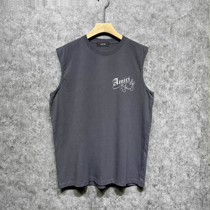 Amiri tank top bowling print