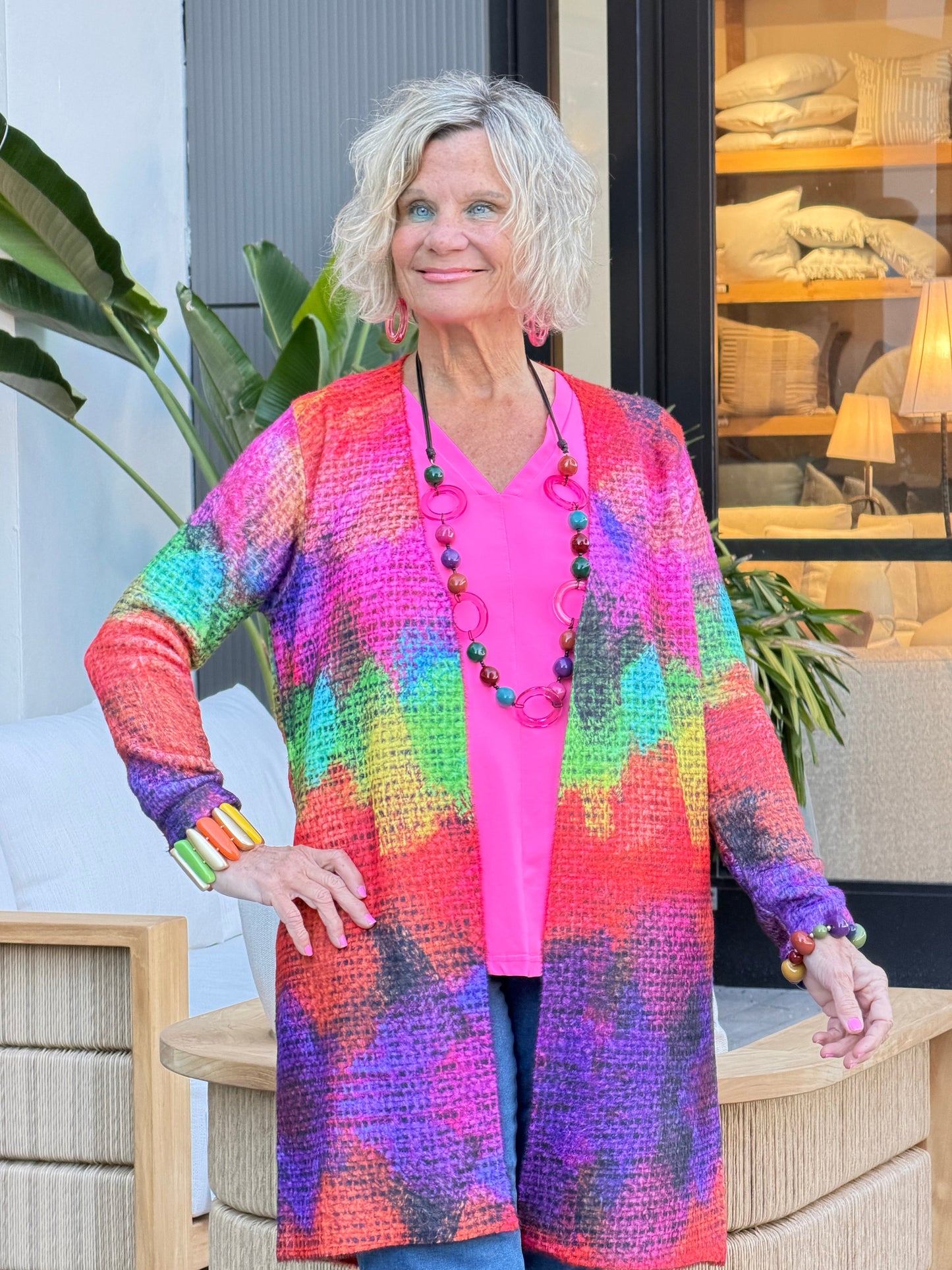 Ethyl Artwork Cardigan