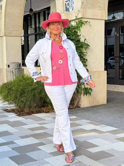 Ethyl The Peek Jacket - Icicle