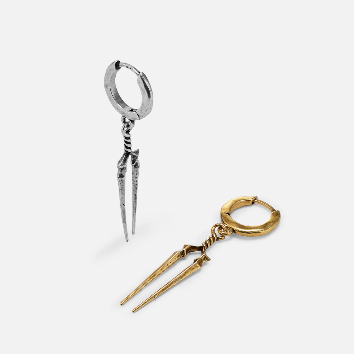 LONGINUS TWIN SPEAR EARRINGS
