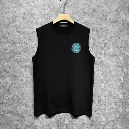 Amiri tank top colorful sun print