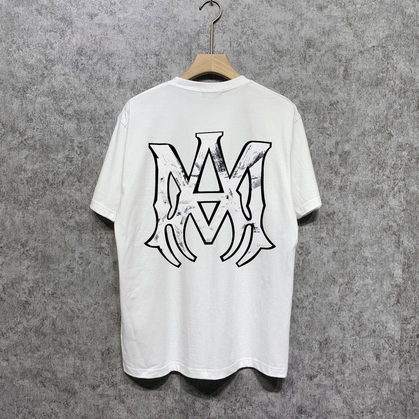 Amiri t shirts spider printing short sleeve