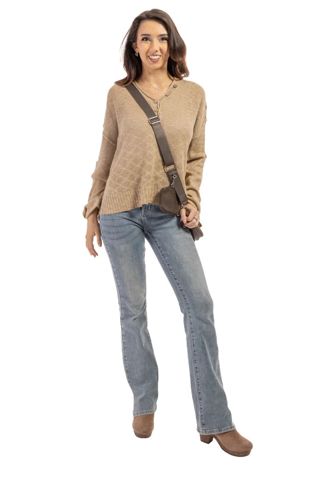 ALB Custom Beautiful Tomorrow Women's Open Knit Sweater
