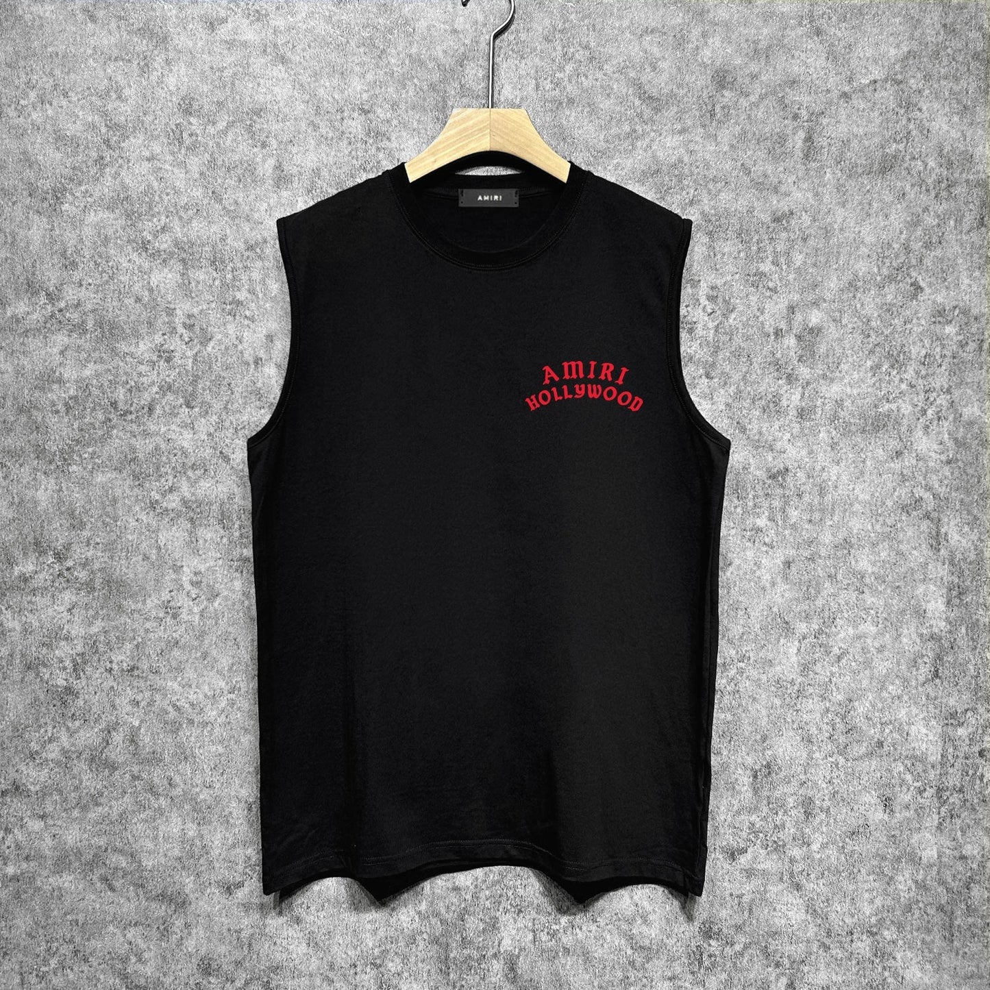 Amiri tank top hollywood pure letterprinting