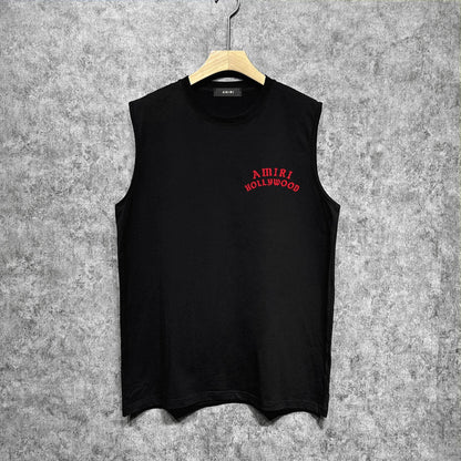 Amiri tank top hollywood pure letterprinting