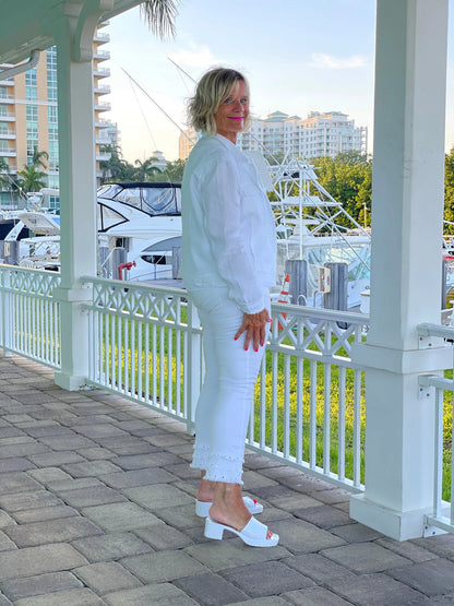 ETHYL DOTTIE ANKLE PANT