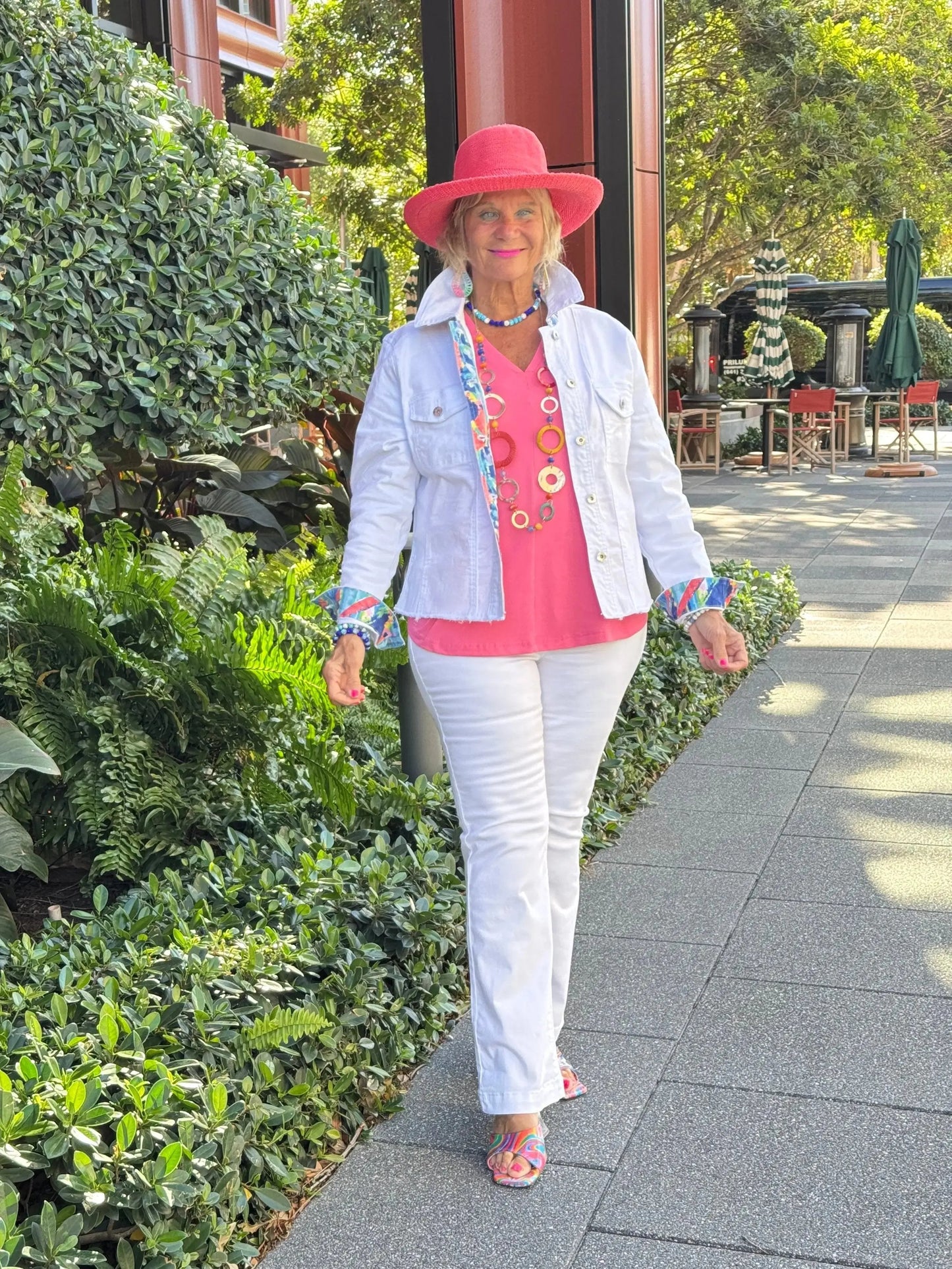 Ethyl The Peek Jacket - Icicle