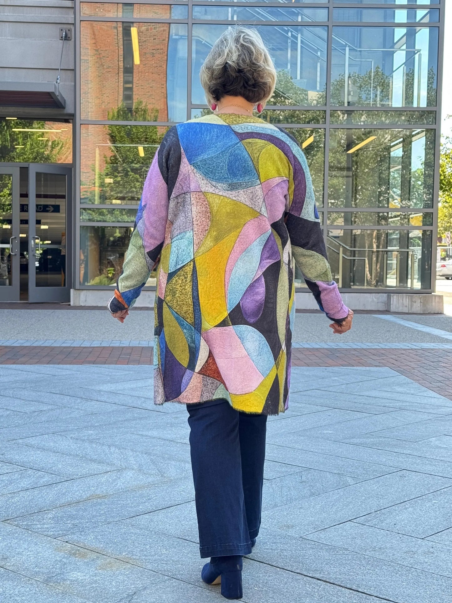 Ethyl Draped Open Front Cardi - Anticipate