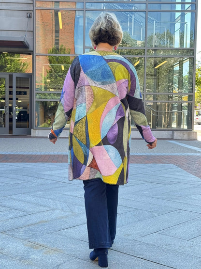 Ethyl Draped Open Front Cardi - Anticipate