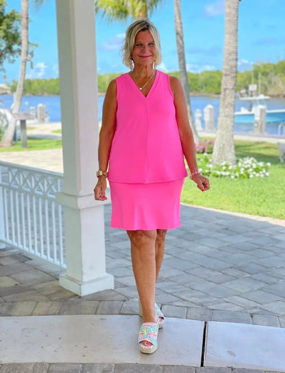 HOT PINK SKORT