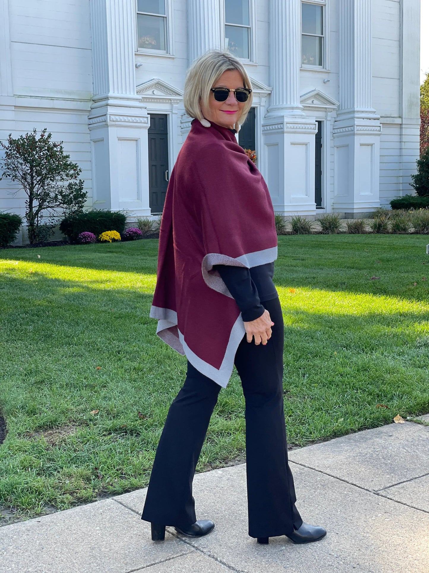 AUTUMN DAY TWO WAY WRAP