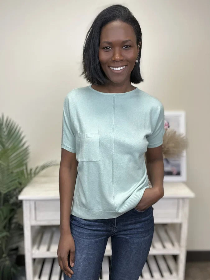 Loveliest Of Them All Women's Soft Dolman Short Sleeve Hi-Lo Top