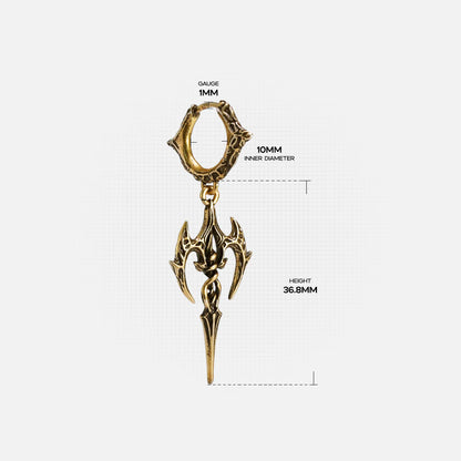 LONGINUS HALO PIERCER EARRINGS