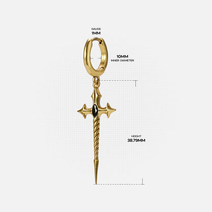 LONGINUS GODPIERCER EARRINGS