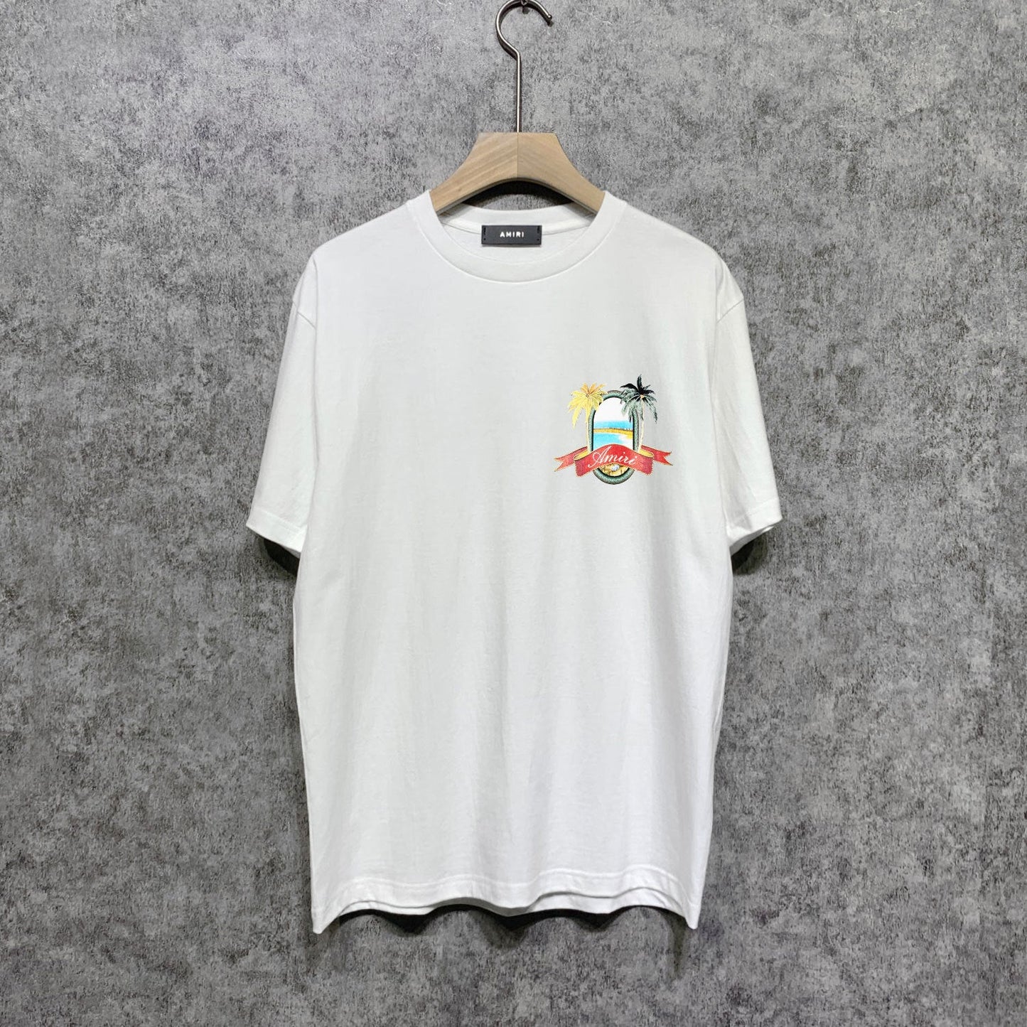 Amiri t shirts printing short sleeve