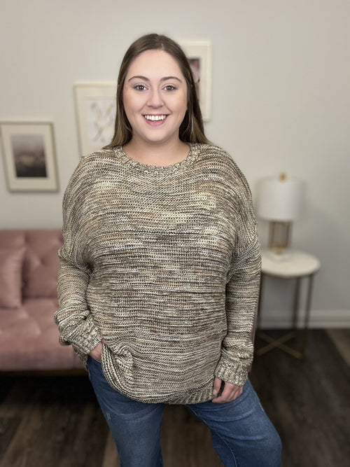 Sweetest Reason Women's Round Neck Knit Sweater