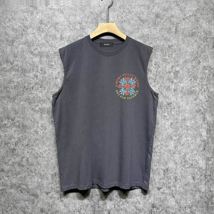 Amiri tank top floral print
