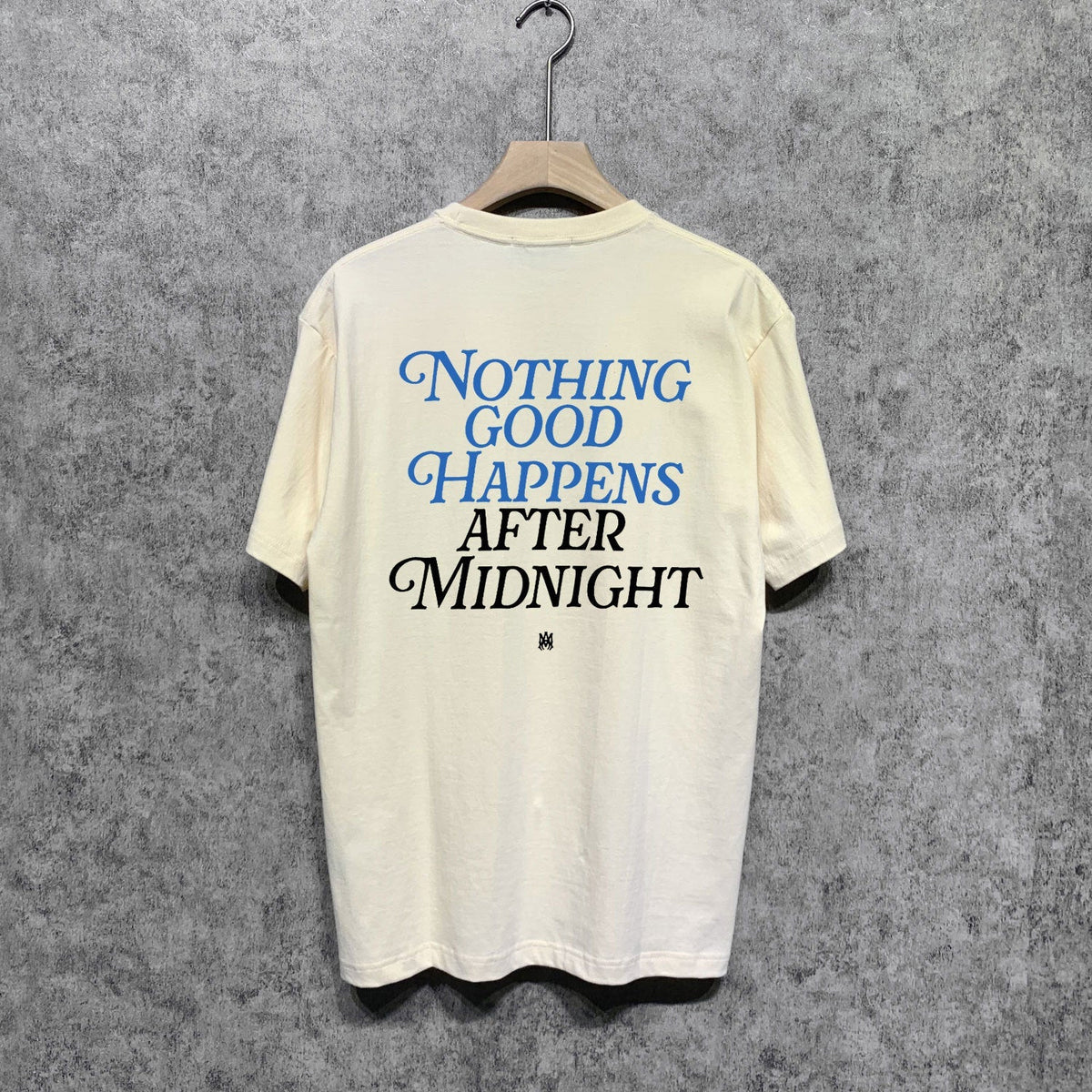 Amiri t shirts earth letter printing short sleeve