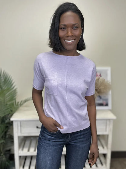 Loveliest Of Them All Women's Soft Dolman Short Sleeve Hi-Lo Top