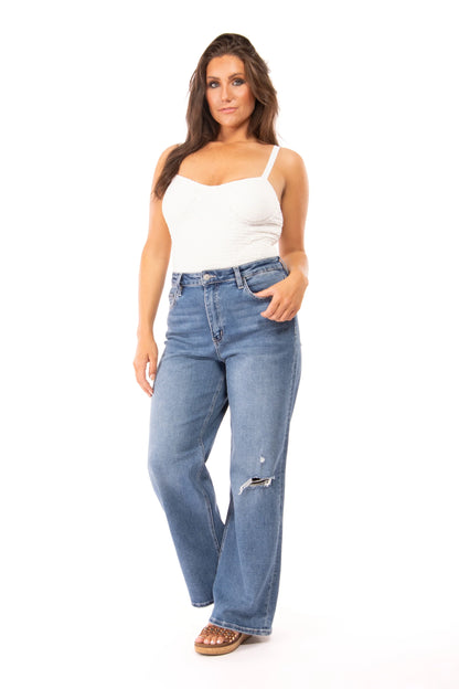 Bet You Women's Lightweight Knit Bodysuit